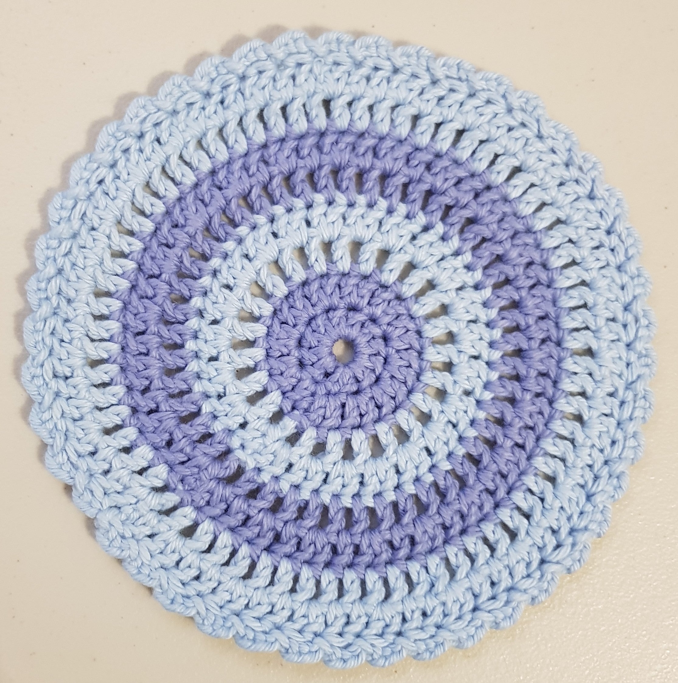 Hand Crocheted Designer Chunky Doily - 17 cm