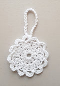 Hand Crocheted Hanging Ornament - 6 cm