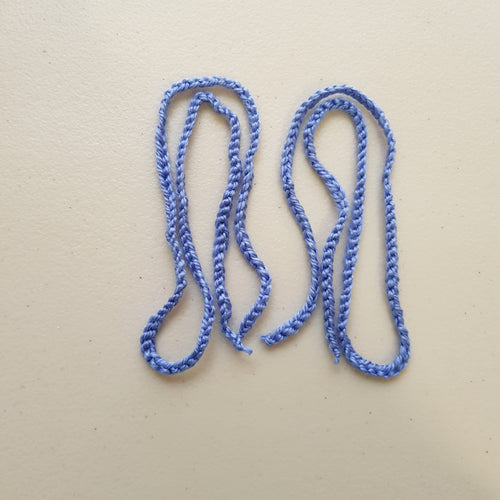 Crochet Pastel Hair Ties Set - Soft Acrylic