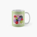 Patchwork Print Mug - Crochet Flower Garden